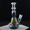Littlepot Glass Atomic Blue Stardust Mini Egg Spinnerjet