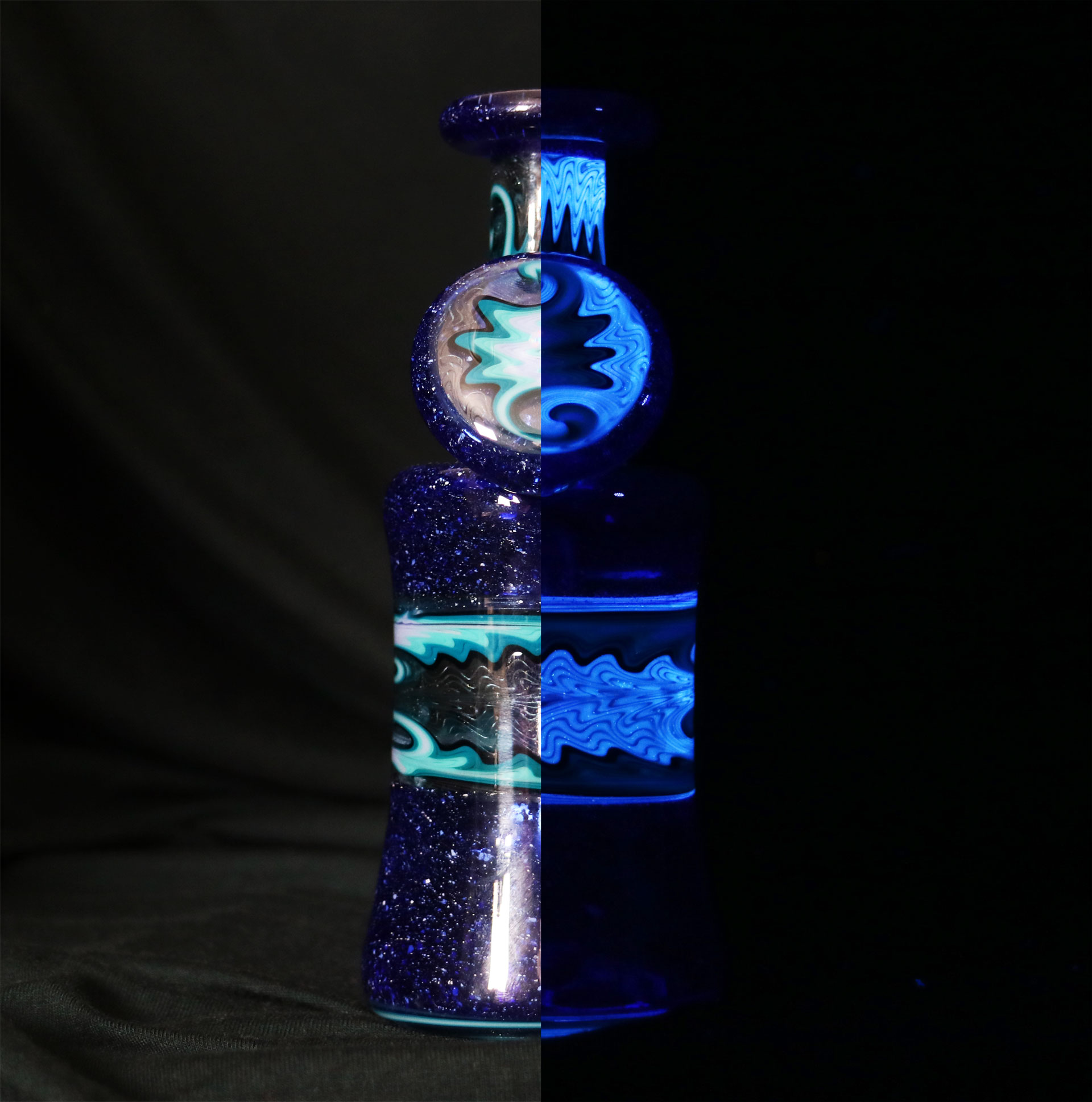 Glassmith – Fully Worked UV Pocket Bottle