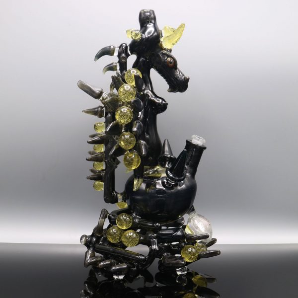 The CFL Dragon Wizardess Functional Sculpture by Kiebler