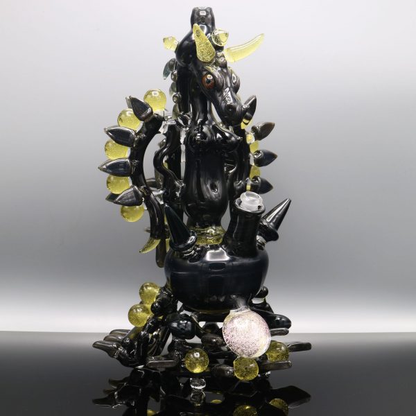 The CFL Dragon Wizardess Functional Sculpture by Kiebler