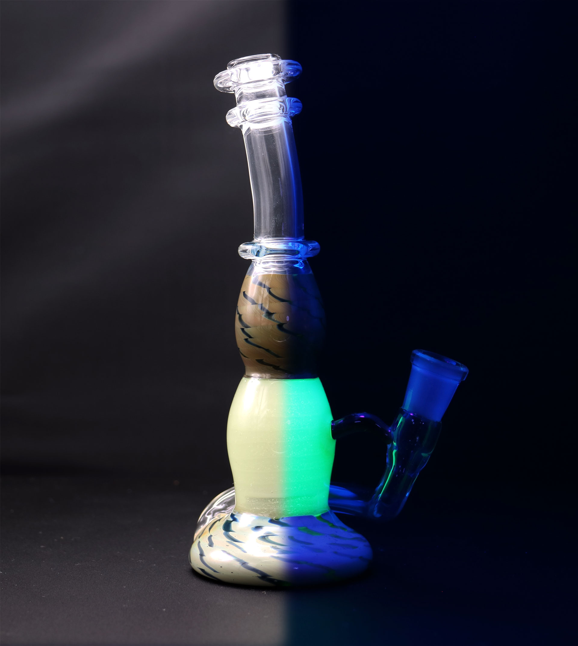 Little Pot Glass – Blue Moon UV Spinnerjet