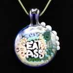 Junebug Glass Eat Ass Pendant