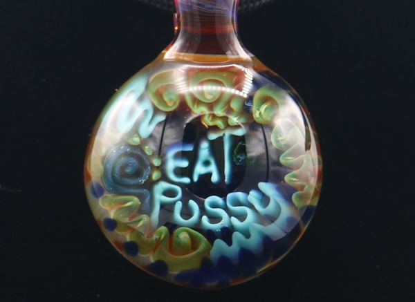 Junebug Glass Eat Pussy Pendant