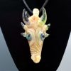 Kiebler CFL shifty dragon head pendant