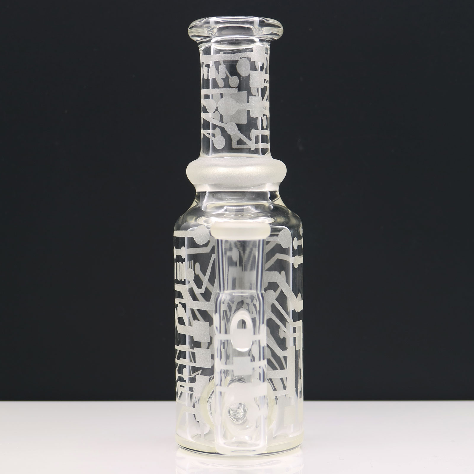 Poison Glass – Custom Sandblasted Circuit Bottle