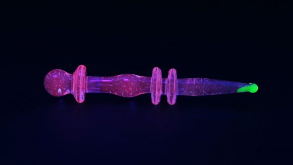 Czar Glass Pink Proton Illuminati Point Tip Tool