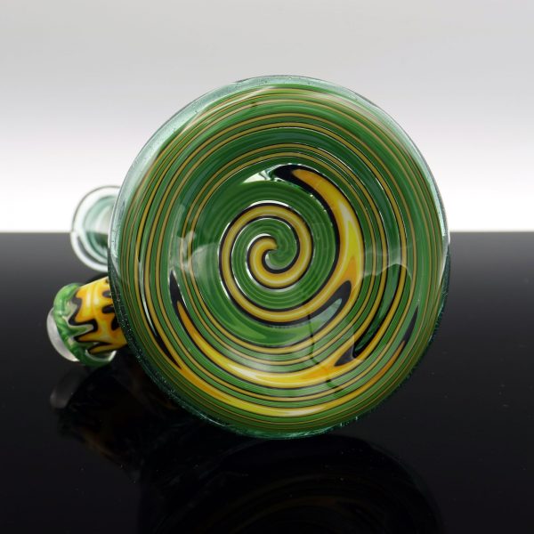 JahOne Transparent Sparkle Green Wig Wag Jammer