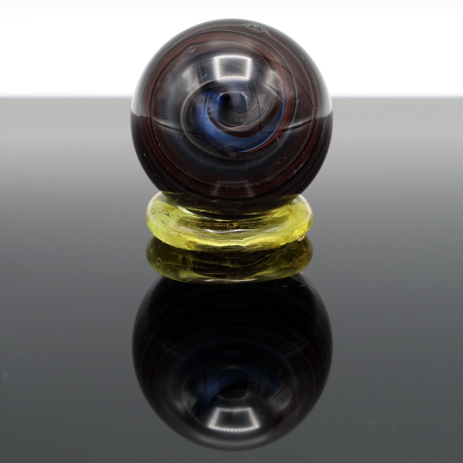 Swirly Marble with Glass Marble Stand