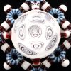 Kaja Glass Circletech Microspiral Shield Pendant