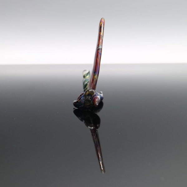 B-Hold Glass Fumed Swirly Scythe
