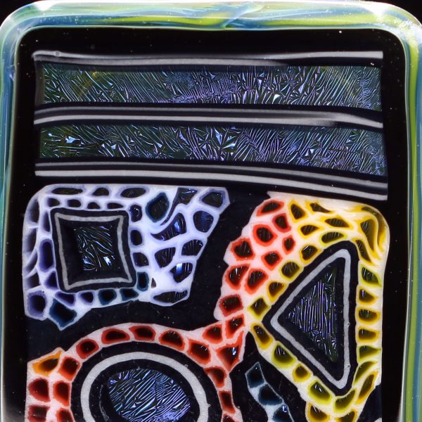 Kaj Beck Wonka Farmer Square Micro Wonka Stone Pendant