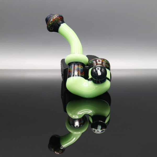 Chappell Glass Green and Black Sherlock