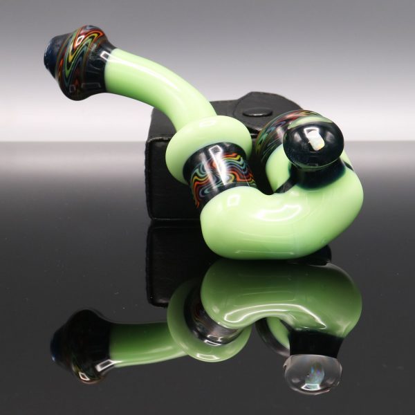 Chappell Glass Green and Black Sherlock