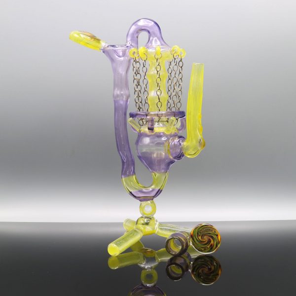 Gemini Glass Disc Golf Glassket Recycler Number 1