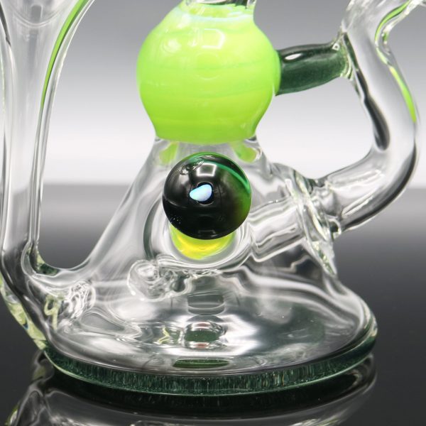 Chappell Glass Green and Blue Recycler