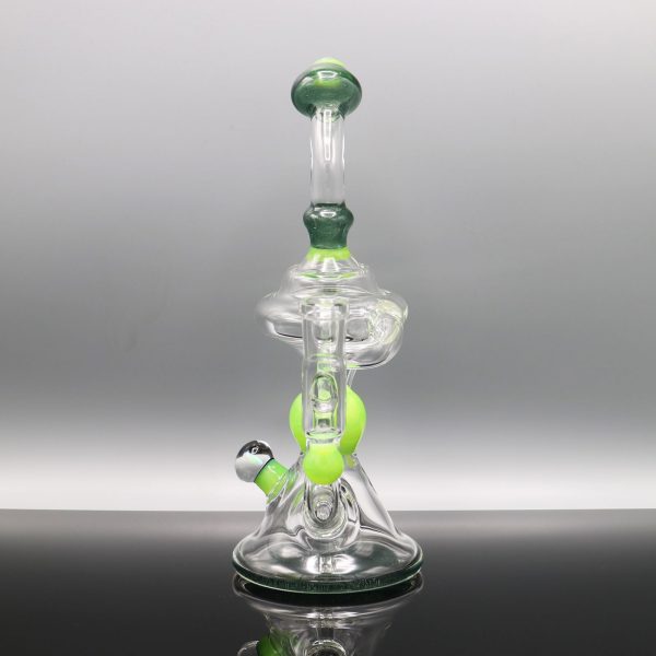 Chappell Glass Green and Blue Recycler