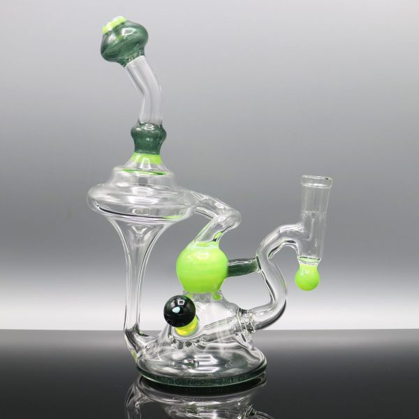 Chappell Glass Green and Blue Recycler