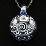 Kaja Glass UV Microspiral Pendant