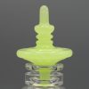 Mike Philpot Light Green spinning glass top