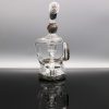 Chappell Glass Crushed Opal Clear Recycler