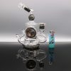 Chappell Glass Crushed Opal Clear Recycler