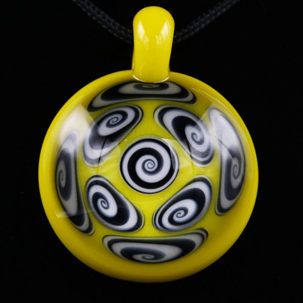 kaja-glass-9-section-canary-microspiral-pendant-1