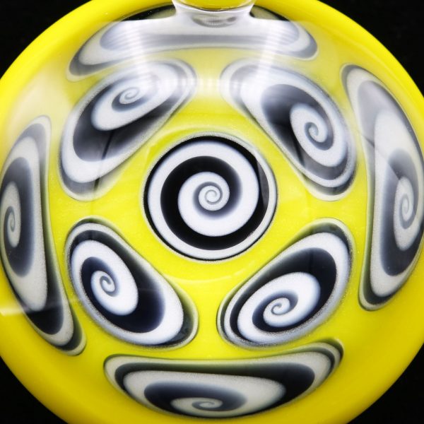 kaja-glass-9-section-canary-microspiral-pendant-2