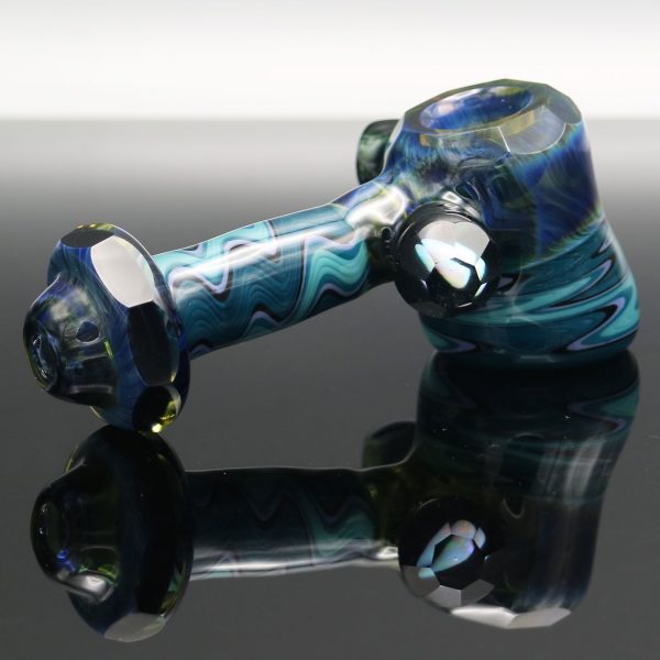 Chappell-glass-faceted-blue-hammer-2