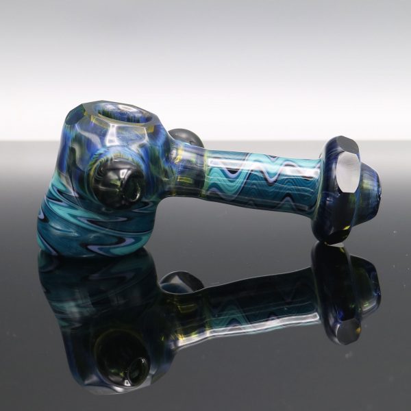 Chappell-glass-faceted-blue-hammer-4