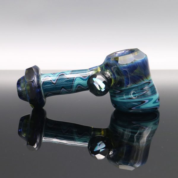 Chappell-glass-faceted-blue-hammer-6