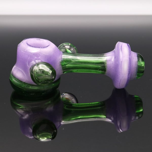 Chappell-Glass-Faceted-green-purple-hammer-2