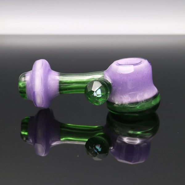 Chappell-Glass-Faceted-green-purple-hammer-4