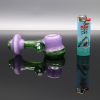 Chappell Glass Purple Lollipop Green Stardust faceted hammer