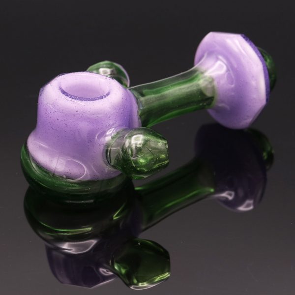 Chappell-Glass-Faceted-green-purple-hammer-6