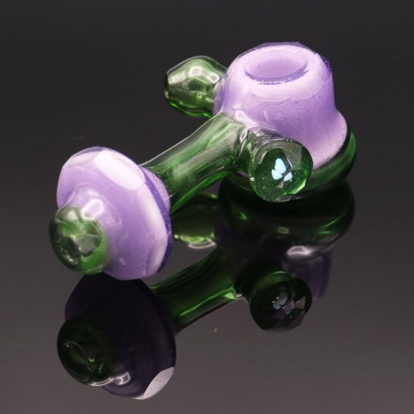 Chappell-Glass-Faceted-green-purple-hammer-7
