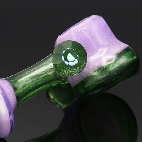 Chappell-Glass-Faceted-green-purple-hammer-8