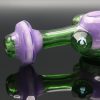 Chappell Glass Purple Lollipop Green Stardust faceted hammer