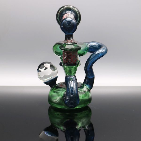 chappell-glass-blue-green-stardust-faceted-recycler-1