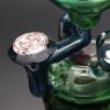 Chappell Glass Faceted Blue and Green Stardust Recycler
