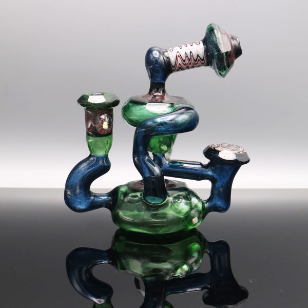 chappell-glass-blue-green-stardust-faceted-recycler-9