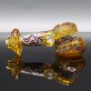 Chappell Glass Yellow Faceted Hammer