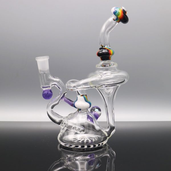 chappell-glass-purple-marble-rainbow-recycler-3