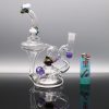 Chappell Glass Purple Rainbow Recycler