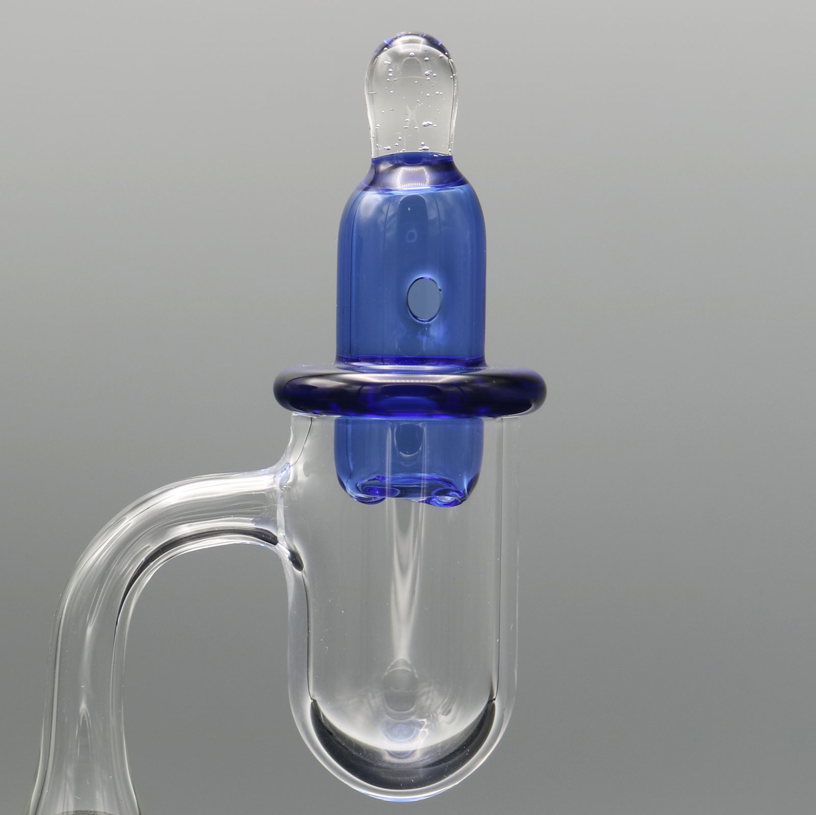 Dandi Glass – Blue UV Spinnercap Terp Pearl Set
