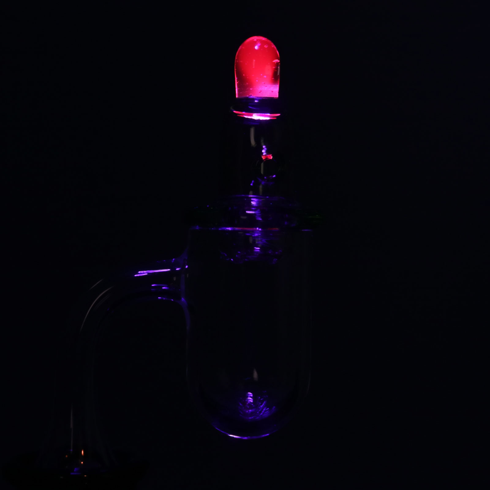 Dandi Glass – Purple UV Spinnercap Terp Pearl Set