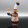 Chappell Glass Blue Stardust and Orange Banger Hanger