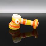 Chappell Glass Orange White and Yellow Mini Hammer