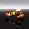 Chappell Glass Orange Red White and Yellow Mini Hammer