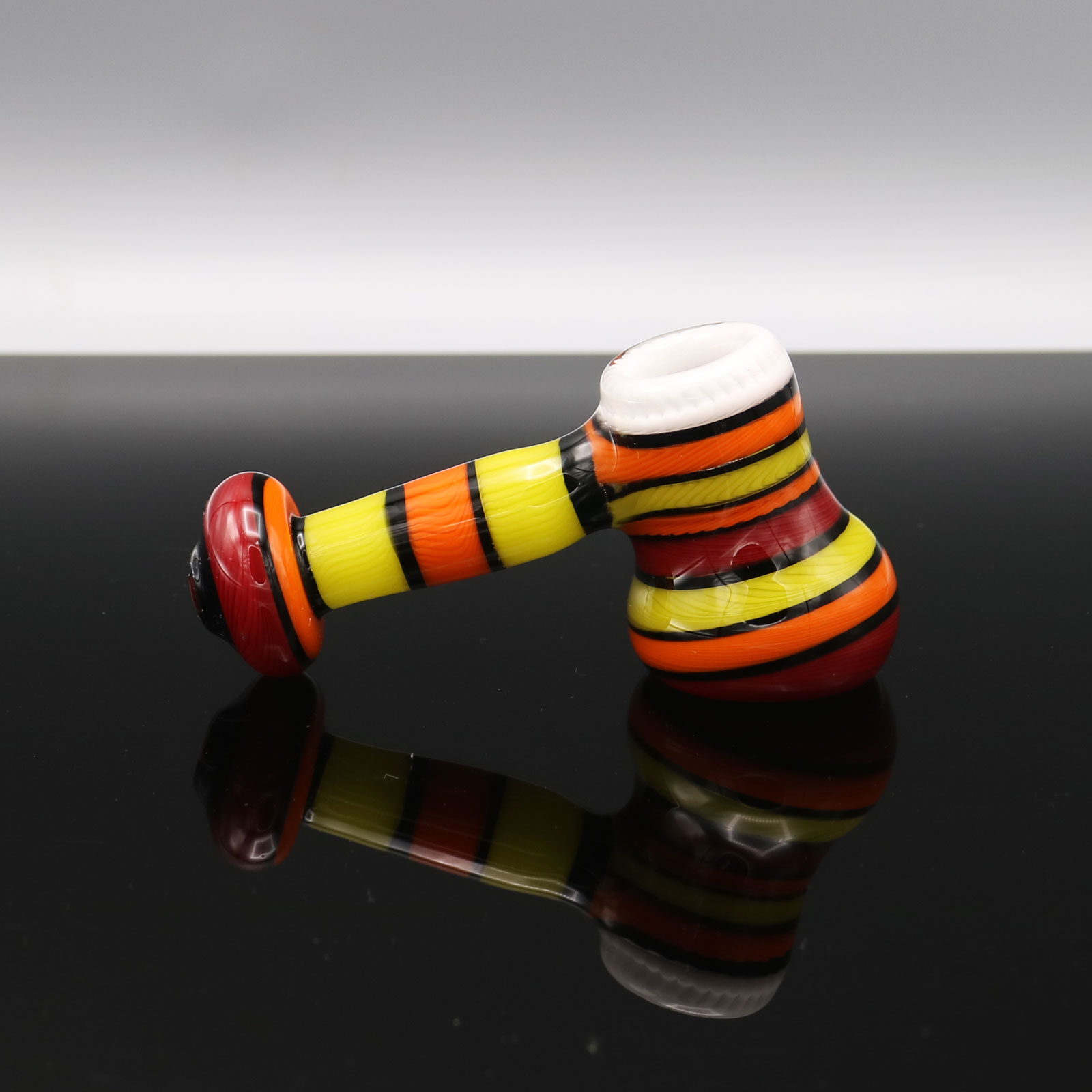 Chappell Glass – Red Yellow and Orange Encalmo Mini Hammer