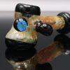 Chappell Glass Fumed Hammer with Opal